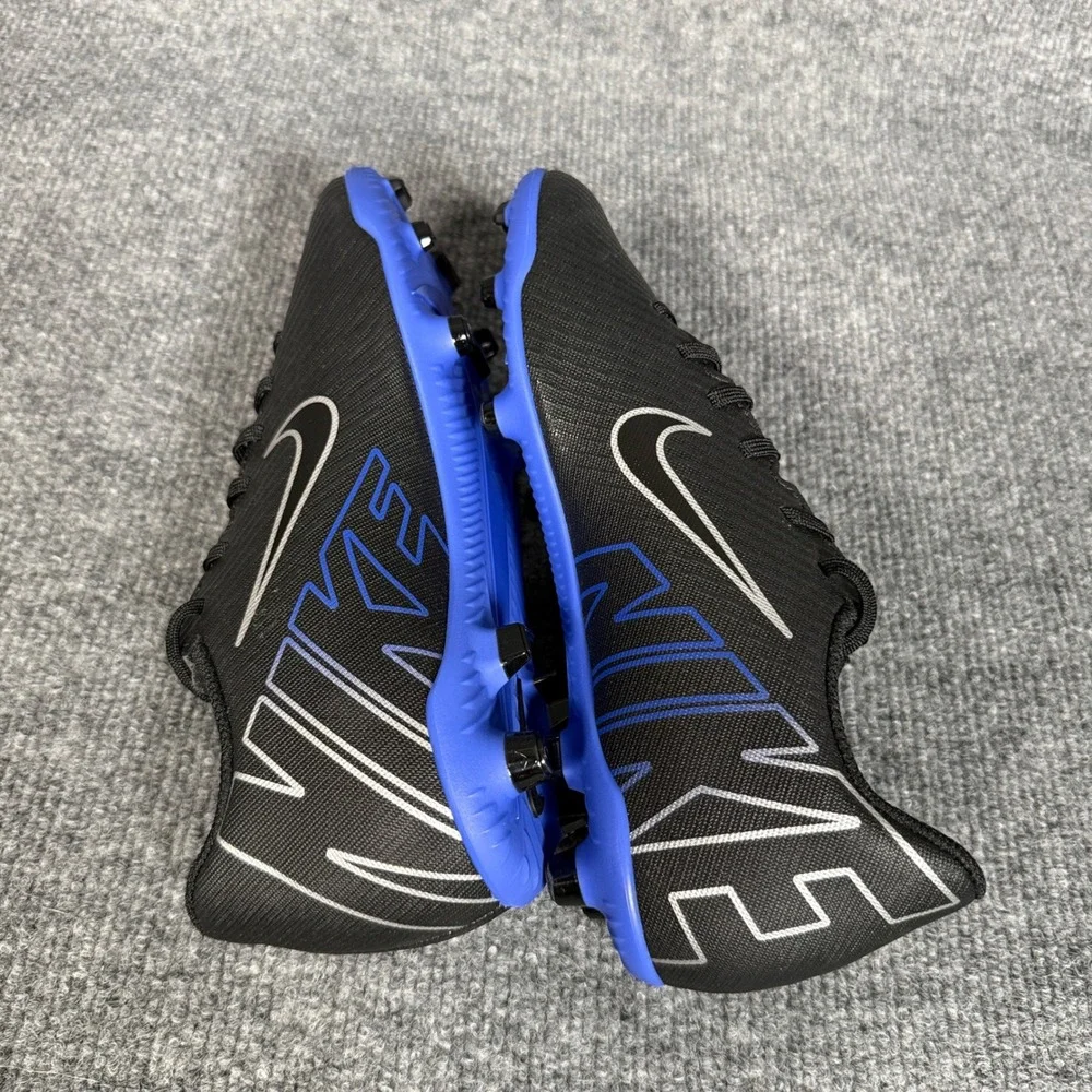Nike Youth 5Y Mercurial Vapor 15 Shoes Black Club FG Soccer Cleats DJ5958-040 - Picture 5 of 7